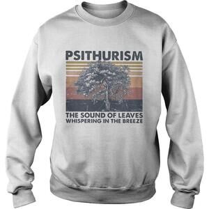Psithurism The Sound Of Leaves Whispering In The BreezeRetro Sweatshirt